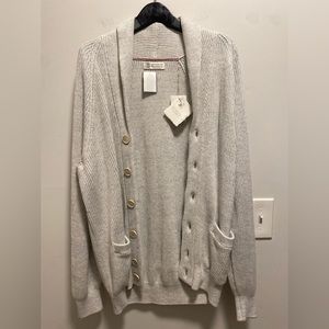 BRUNELLO CUCINELLI MENS CARDIGAN SMALL $1950
